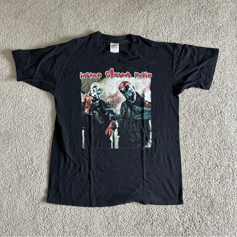 Vintage Wild Oats Insane Clown Posse Wicked Clowns T-Shirt Size XL 1999 Unworn